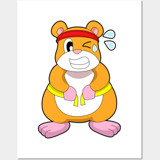 Hamster Fitness Posters and Art